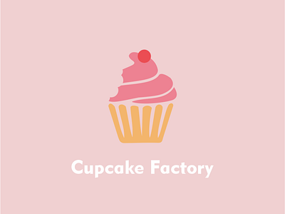 Cupcake Logo design graphic design illustratio illustration logo vector