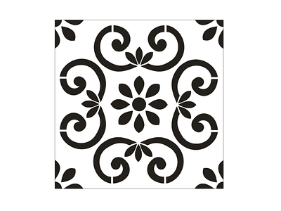 Stencil Tile Design