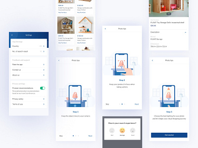 Egami App Onboarding case study dailyui illustration logo machine learning mobile apps onboarding redesign revamp shopping ui ui ux ux web design