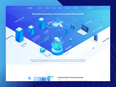 Nuavox - Landing Page