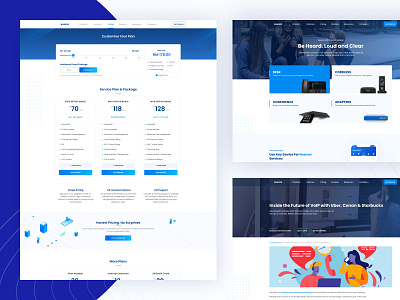 Nuavox - Pricing Plans crm dailyui dashboard design pricing plans saas technology telco telecommunication ui ui ux ux web design