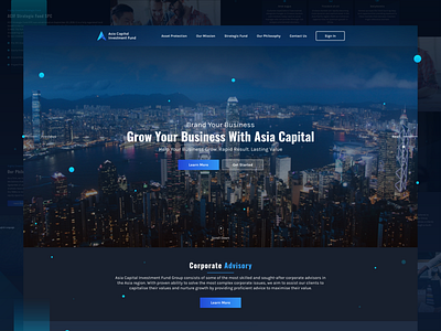 Asia Capital Investment Fund_Landing Page