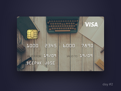 Day#2: Credit Card