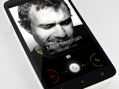 Android Incoming Call App