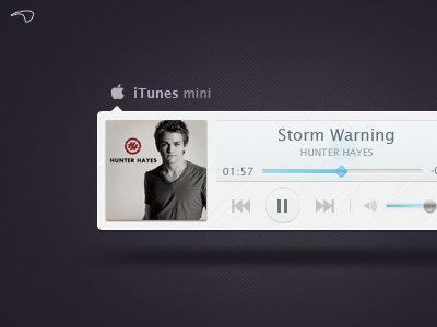 iTunes Mini Freebie freebie itunes itunes mini psd