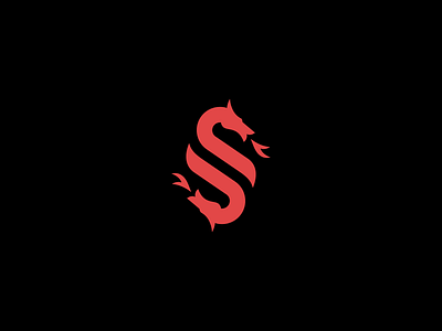 Sanryu - Logo Design branding fire logo logomarks mark oriental