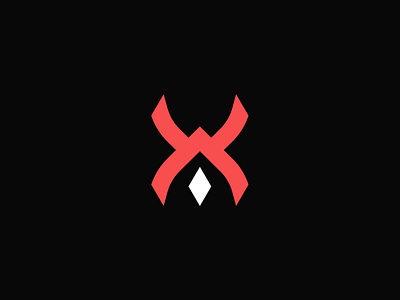 Letter X - Logo for Esport Community a b c d e f g h i j k l m letter logo logo design logomark mark n o p q r s t u v w x y z samurai x letter