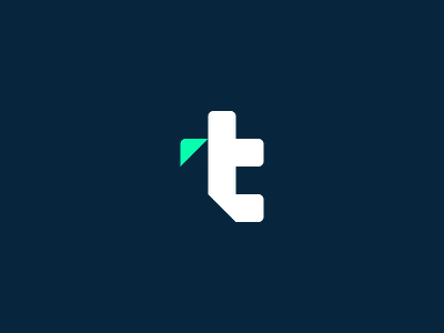 T Logo branding logo minimal