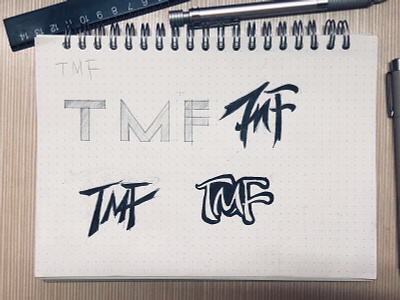 TMF LOGO font 商标