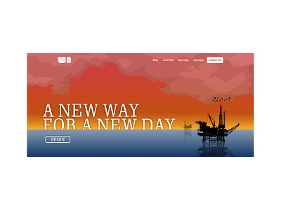 Petroleo Company Website Landing page