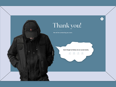 Thank You Page | Design 3d adobe adobe photoshop adobe xd animation blog branding dailyui design figma graphic design illustration landing logo page thank you thank you page ui ux webdesign