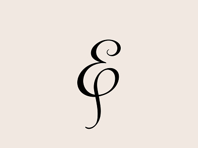 Letter "E" Script