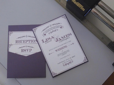 Custom Wedding Invitation Suite