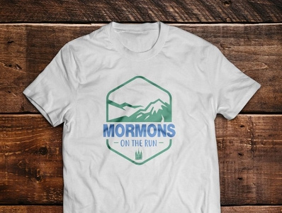 Mormons on the Run t-shirt