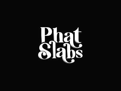 Phat Slabs brand identity branding creative logo creativeminds design elegant design graphic design graphicallogos logo minimal design tree logos typo typography workmark