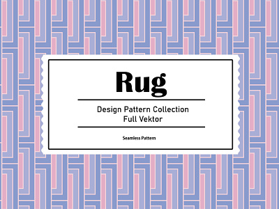 Rug seamless pattern vector flockedesign living room interior