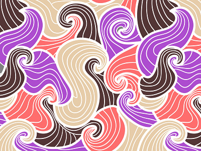 Wave textured pattern vector background flockedesign animation branding graphic design logo motion graphics