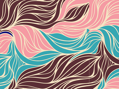 Vinilo textured pattern vector background flockedesign