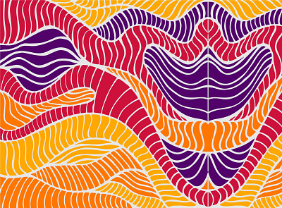 Waves textured pattern vector background flockedesign 3d animation graphic design illustration motion graphics ui