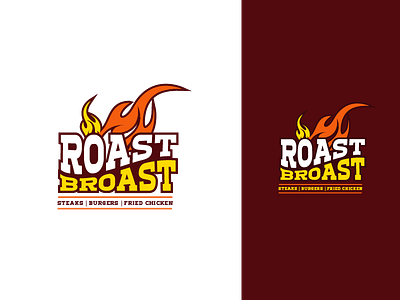 Roast Broast - Restaurant Brand design logo ramesh