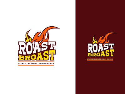 Roast Broast - Restaurant Brand design logo ramesh