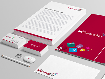 Themarketingbox Branding identity - Australia Brand logo themarketingbox