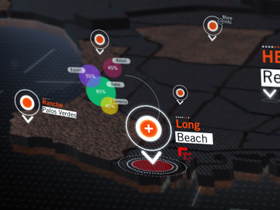 Interactive Concept - Regionwise report 3d best design design map ramesh region sales touchscreen ui ux