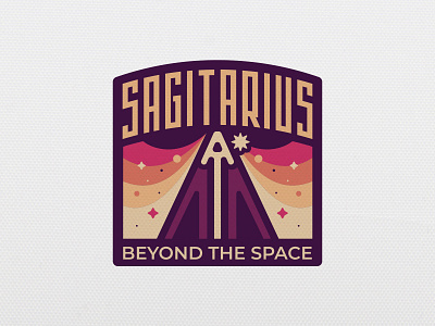Sagitarius A* logo logo design mission patch space spaceflight vector