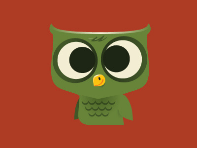 Uil birthcard owl