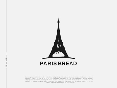 Paris bread logo branding design graphic design illustration logo vector