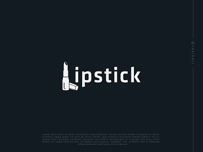 Lipstick logo branding design graphic design illustration logo vector