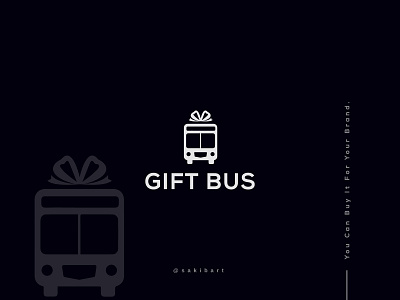 gift bus logo 3d animation app branding design graphic design illustration logo motion graphics ui ux vector