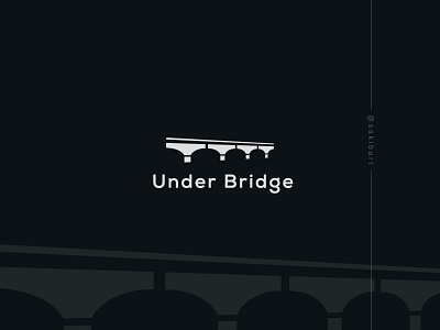 Under bridge logo animation best logo branding design graphic design illustration sakibart top logo under logo