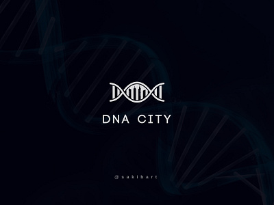 Dna city logo best logo branding city logo design dna city logo dna logo graphic design illustration logo top logo vector