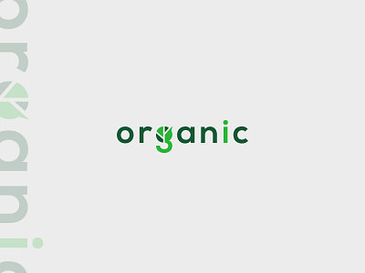 Organic-logo app branding design graphic design illustration logo organic logo sakib art sakib logo sakibart vector