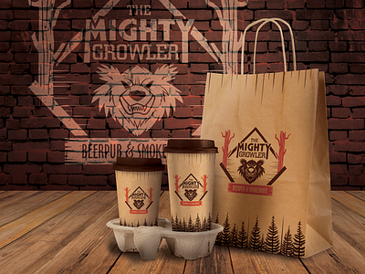 The Mighty Growler Branding