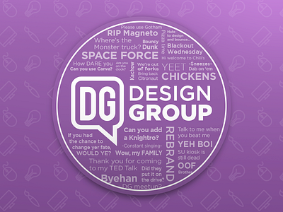 Design Group Quotes Coaster coaster coaster design design group dg illustration quotes typography vector