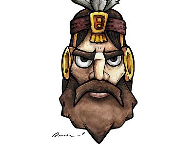 Inka character illustration inca inka