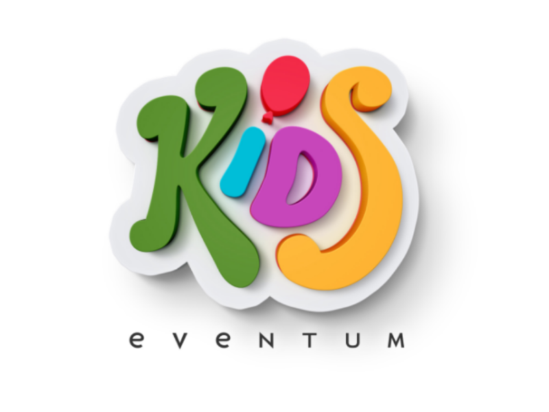 Logo Kids Eventum logotype kids children logo