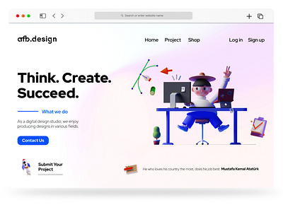 Website Design - Landing Page