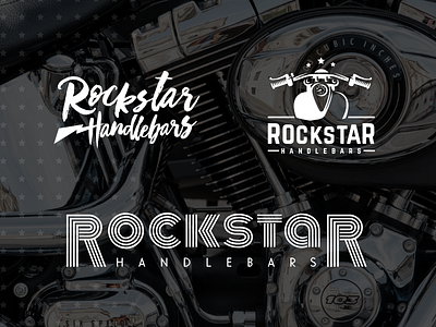Rockstar Handlebars brand concepts design grand rapids graphic design