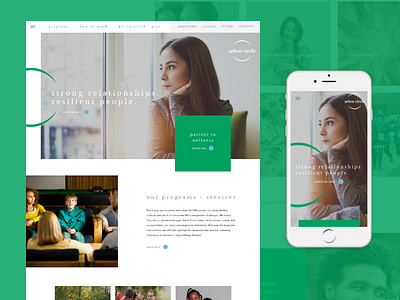 Arbor Circle agency design graphic design web design