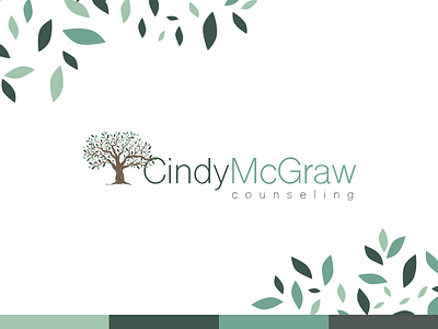 Cindy McGraw Counseling Logo brand branding design grand rapids graphic design