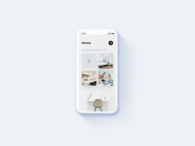 Homepage - Designit UI/UX concept app appdesign appui ar concept design elegant minimal ui uix vr