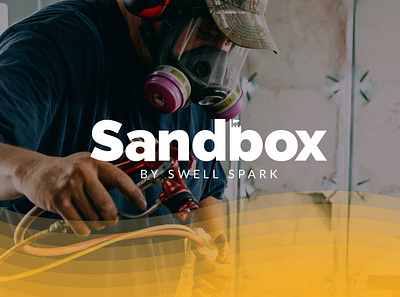 Sandbox Branding branding logo logo design sandbox sandcastle