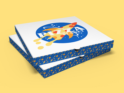 Logo Design Concept: Pizza Planet branding design graphic design illustration logo vector