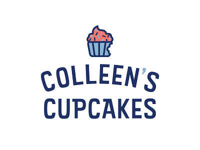 Colleen's Cupcakes branding identity logo
