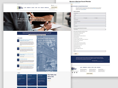 BCNYS Website Redesign
