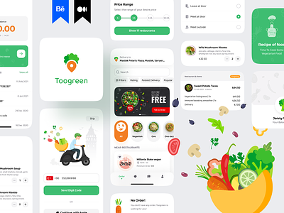Toogreen - Vegetarian food delivery app