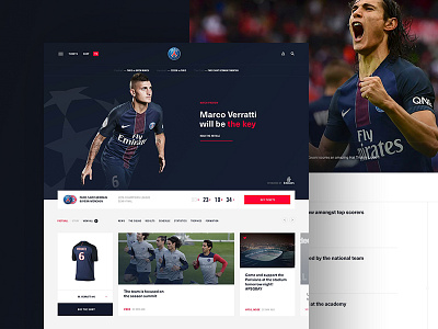 PSG Jersey Concept by Leo Bruneau on Dribbble